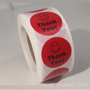 Self Adhesive Cloured Paper Sticker